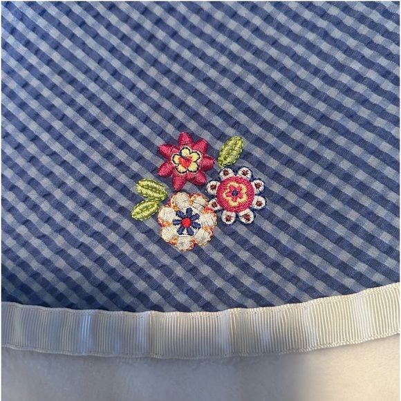 Youngland girls blue sleeveless, twirl dress size 6 - Picture 4 of 6